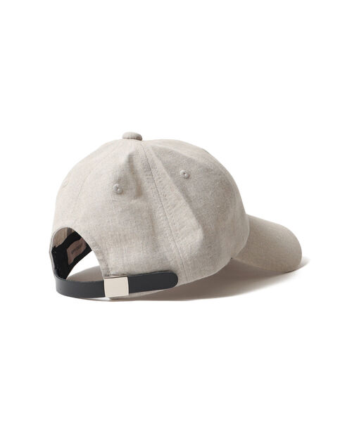 BEAMS LIGHTS(ビームスライツ)の「BEAMS LIGHTS / リネン キャップ(キャップ・メンズ・ベージュ/ネイビー・FREE)」の9枚目の写真