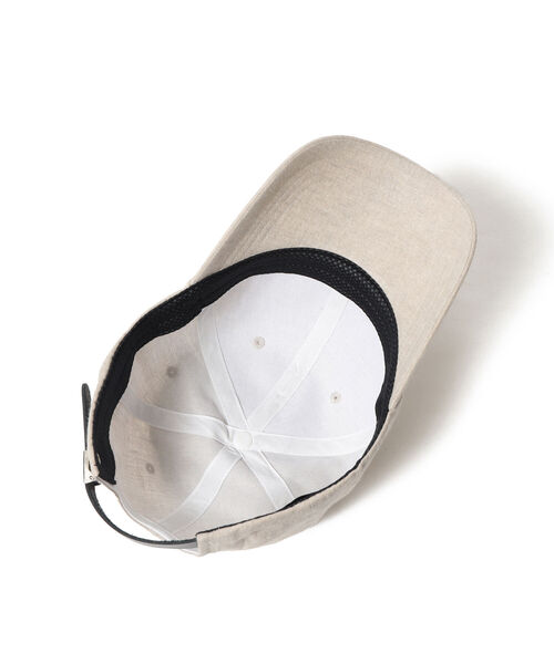 BEAMS LIGHTS(ビームスライツ)の「BEAMS LIGHTS / リネン キャップ(キャップ・メンズ・ベージュ/ネイビー・FREE)」の10枚目の写真