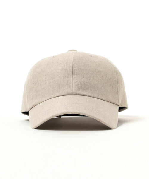 BEAMS LIGHTS(ビームスライツ)の「BEAMS LIGHTS / リネン キャップ(キャップ・メンズ・ベージュ/ネイビー・FREE)」の13枚目の写真