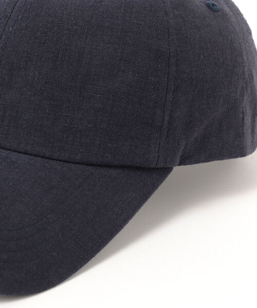 BEAMS LIGHTS(ビームスライツ)の「BEAMS LIGHTS / リネン キャップ(キャップ・メンズ・ベージュ/ネイビー・FREE)」の18枚目の写真