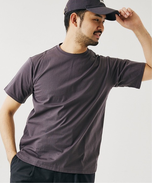 417 EDIFICE(フォーワンセブンエディフィス)の「【WEB限定】【シャツ+カットソーの2点セット】ノーカラーシャツ / Tシャツ(シャツ/ブラウス・メンズ・ホワイト/グレー/ブラウン/ベージュ/サックスブルー・SMALL/MEDIUM/LARGE/X-LARGE)」の16枚目の写真
