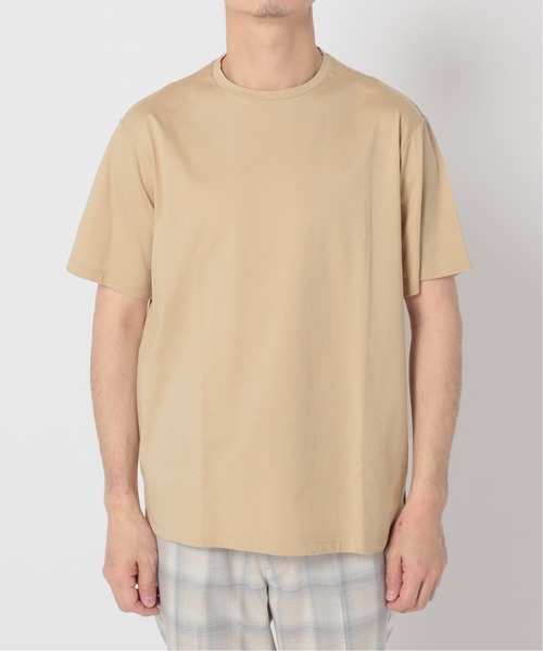 417 EDIFICE(フォーワンセブンエディフィス)の「【WEB限定】【シャツ+カットソーの2点セット】ノーカラーシャツ / Tシャツ(シャツ/ブラウス・メンズ・ホワイト/グレー/ブラウン/ベージュ/サックスブルー・SMALL/MEDIUM/LARGE/X-LARGE)」の14枚目の写真