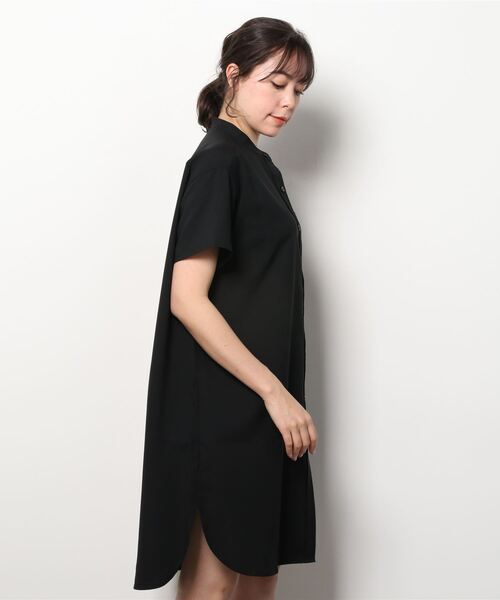 NEW BALANCE（ニューバランス）の「【別注】ニューバランス New Balance THE CITY シャツドレス 限定コラボ（シャツ/ブラウス・レディース・ホワイト/エメラルド/ブラック・XL/M/S/L）」の4枚目の写真