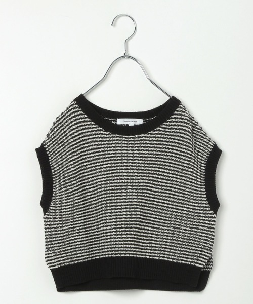 セール】キッズ/ニットベストSETシャツワンピース/267169（ワンピース