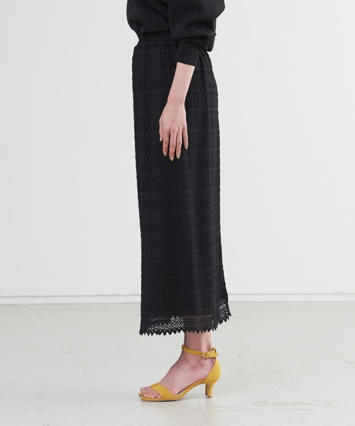 abahouse mavie(アバハウスマヴィ)の「レースタイトスカート(スカート・レディース・ブラック/アイボリー・フリー)」の14枚目の写真