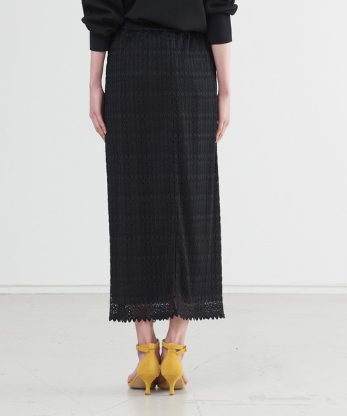 abahouse mavie(アバハウスマヴィ)の「レースタイトスカート(スカート・レディース・ブラック/アイボリー・フリー)」の15枚目の写真