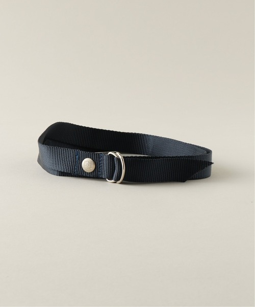 JULY NINE（ジュライナイン）の「【JULY NINE / ジュライナイン】 W RING NYLON WEB BELT（ベルト・メンズ・ブラック/ブラウン/オリーブ/ネイビー/パープル/オレンジ/イエロー・FREE）」の4枚目の写真