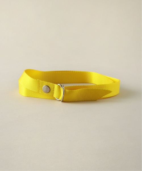 JULY NINE（ジュライナイン）の「【JULY NINE / ジュライナイン】 W RING NYLON WEB BELT（ベルト・メンズ・ブラック/ブラウン/オリーブ/ネイビー/パープル/オレンジ/イエロー・FREE）」の6枚目の写真