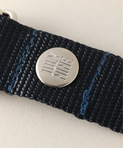 JULY NINE（ジュライナイン）の「【JULY NINE / ジュライナイン】 W RING NYLON WEB BELT（ベルト・メンズ・ブラック/ブラウン/オリーブ/ネイビー/パープル/オレンジ/イエロー・FREE）」の16枚目の写真