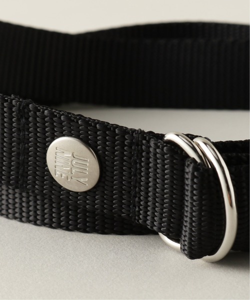JULY NINE（ジュライナイン）の「【JULY NINE / ジュライナイン】 W RING NYLON WEB BELT（ベルト・メンズ・ブラック/ブラウン/オリーブ/ネイビー/パープル/オレンジ/イエロー・FREE）」の17枚目の写真