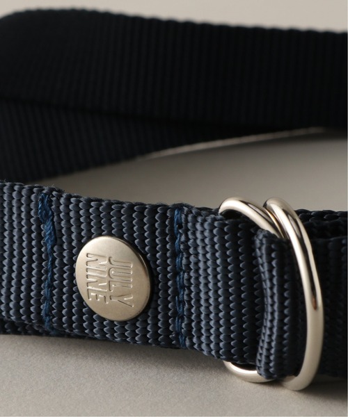JULY NINE（ジュライナイン）の「【JULY NINE / ジュライナイン】 W RING NYLON WEB BELT（ベルト・メンズ・ブラック/ブラウン/オリーブ/ネイビー/パープル/オレンジ/イエロー・FREE）」の8枚目の写真