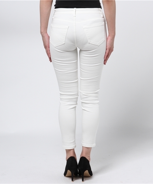 ROSE BUD（ローズバッド）の「LPT-15108 CROPPED SKINNY PANTS（その他パンツ・レディース・ホワイト/ラベンダー/ブラック/ネイビー・24/28/26）」の8枚目の写真