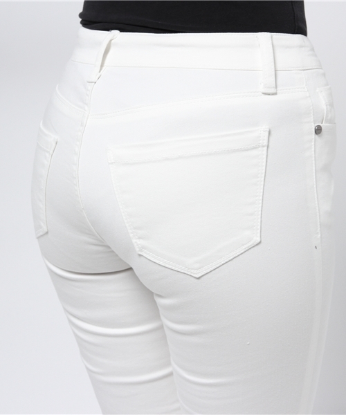 ROSE BUD（ローズバッド）の「LPT-15108 CROPPED SKINNY PANTS（その他パンツ・レディース・ホワイト/ラベンダー/ブラック/ネイビー・24/28/26）」の6枚目の写真