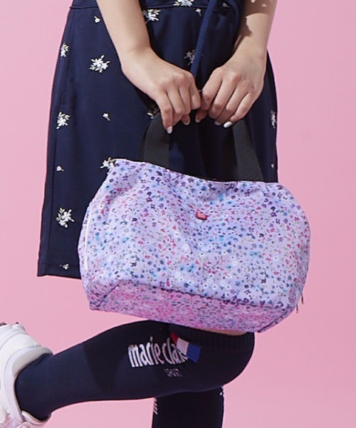 marie claire(マリ・クレール)の「【marie claire:マリ・クレール】レディース カートバッグ(トートバッグ・レディース・ラベンダー/ネイビー/ホワイト・FREE)」の3枚目の写真