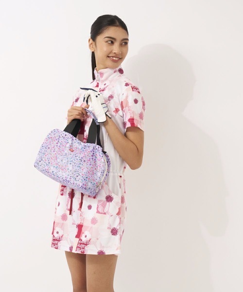 marie claire(マリ・クレール)の「【marie claire:マリ・クレール】レディース カートバッグ(トートバッグ・レディース・ラベンダー/ネイビー/ホワイト・FREE)」の18枚目の写真
