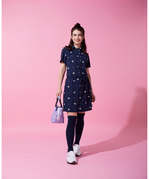 marie claire(マリ・クレール)の「【marie claire:マリ・クレール】レディース カートバッグ(トートバッグ・レディース・ラベンダー/ネイビー/ホワイト・FREE)」の16枚目の写真