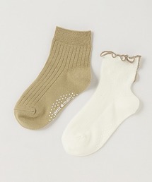 petit main | メロウリブ2Pアンクルソックス(ソックス/靴下)