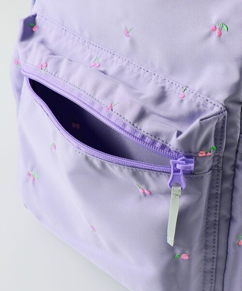BRANSHES（ブランシェス）の「チェリー刺繍リュック（L）（バックパック/リュック・キッズ・ラベンダー/ピンク・L）」の19枚目の写真