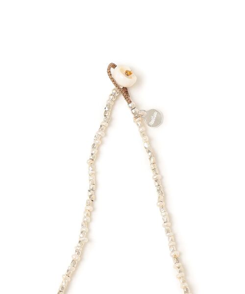 mikia（ミキア）の「mikia:カレンシルバーパールモチーフミックスネックレス 60cm（ネックレス・レディース・シルバー・ONE SIZE）」の4枚目の写真