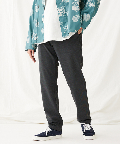 ワンダーシェイプ パンツ ズボン JOURNAL STANDARD 新品 WONDER SHAPE TR DRY セミフレアパンツ（スラックス）｜JOURNAL