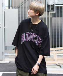ILL'S（イルズ）の「ビッグシルエット PADUCAH刺繍カレッジロゴTシャツ【ILL'S】（Tシャツ/カットソー・メンズ）」