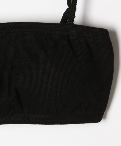 Heather（ヘザー）の「カップ付きベアトップ　281983（チューブトップ・レディース・オフホワイト/ブラック/ベージュ・FREE）」の12枚目の写真