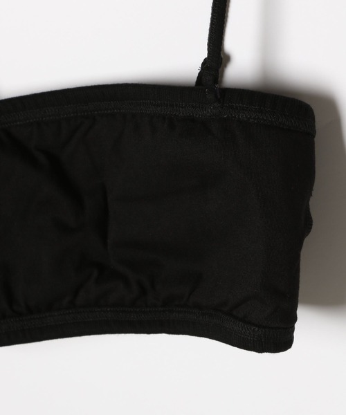 Heather（ヘザー）の「カップ付きベアトップ　281983（チューブトップ・レディース・オフホワイト/ブラック/ベージュ・FREE）」の13枚目の写真