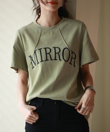 【コットン100％】ビッグロゴデザインオーバーサイズTシャツ