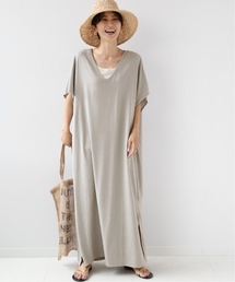 CAL．Berries | 《追加》別注【CAL.Berries 】*Relume TRIBLEND V/N OP：ワンピース(ワンピース)