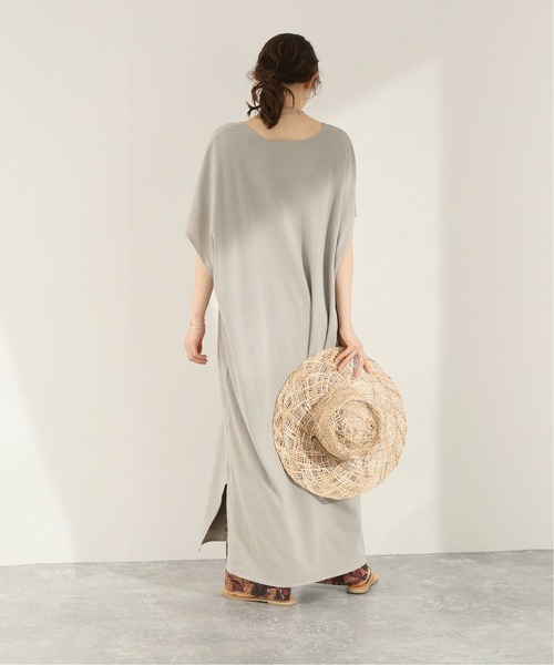 CAL．Berries（カルベリーズ）の「《追加》別注【CAL.Berries 】*Relume TRIBLEND V/N OP：ワンピース（ワンピース・レディース・ブラック/ライトグレー/カーキ・FREE）」の21枚目の写真