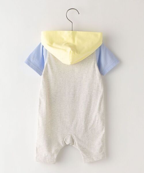 Champion（チャンピオン）の「【SHIPS KIDS別注】Champion:フード 半袖 ロンパース（ロンパース・キッズ・その他1/その他・80/70）」の3枚目の写真