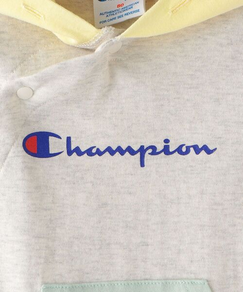 Champion（チャンピオン）の「【SHIPS KIDS別注】Champion:フード 半袖 ロンパース（ロンパース・キッズ・その他1/その他・80/70）」の10枚目の写真