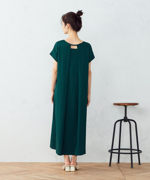 COMME CA ISM（コムサイズム）の「バックシャン　Ｔシャツワンピース（ワンピース・レディース・ブラック/グレー/オリーブ/グリーン・MEDIUM/LARGE）」の19枚目の写真