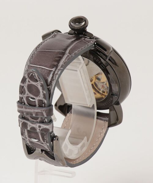 GaGa MILANO（ガガミラノ）の「GaGa MILANO/ガガミラノ MANUALE48MM 腕時計 5012MOS01S メンズ（アナログ腕時計・メンズ・ブラウン・FREE）」の5枚目の写真