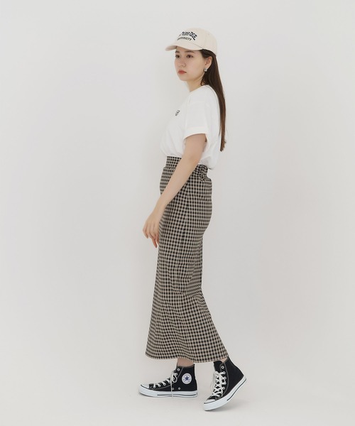 TINA:JOJUN(ティーナジョジュン)の「ユニセックス エンブレム付きTシャツ TINA:JOJUN(Tシャツ/カットソー・レディース・ホワイト/グリーン/ブラック/ピンク・M)」の9枚目の写真