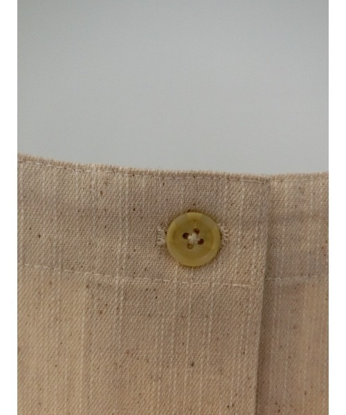 ulu（ウル）の「Linen denim vest（ベスト・レディース・ベージュ・FREE）」の11枚目の写真