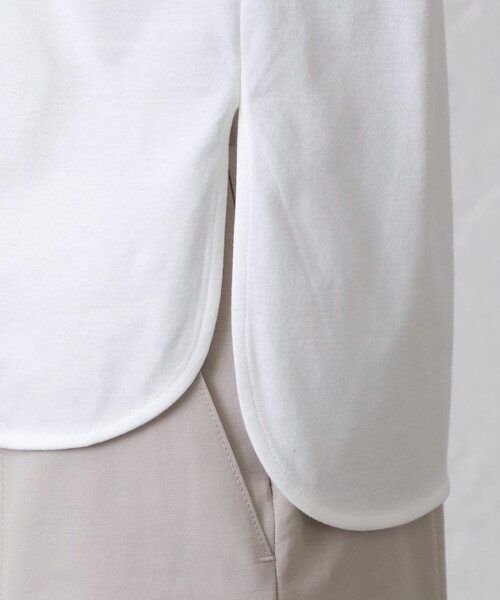 EPOCA THE SHOP(エポカザショップ)の「オーガニックコットンノースリーブカットソー(Tシャツ/カットソー・レディース・ベージュ/ホワイト・38)」の9枚目の写真