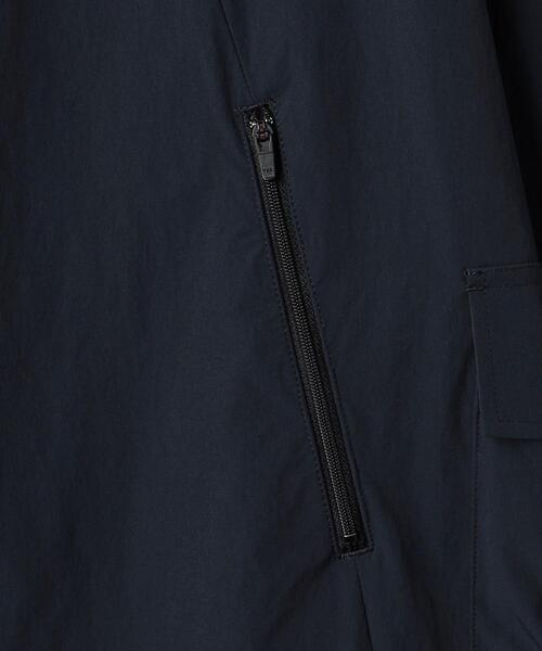 EN ROUTE（アンルート）の「＜EN ROUTE＞ リサイクルナイロン ストレッチ フード ブルゾン（ブルゾン・メンズ・ブラック/ネイビー・1/2/3）」の12枚目の写真