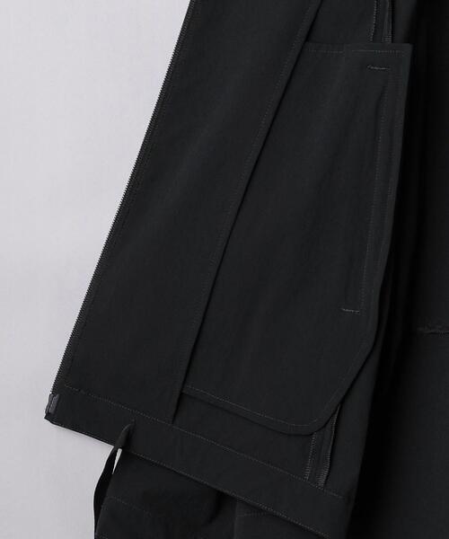 EN ROUTE（アンルート）の「＜EN ROUTE＞ リサイクルナイロン ストレッチ フード ブルゾン（ブルゾン・メンズ・ブラック/ネイビー・1/2/3）」の9枚目の写真