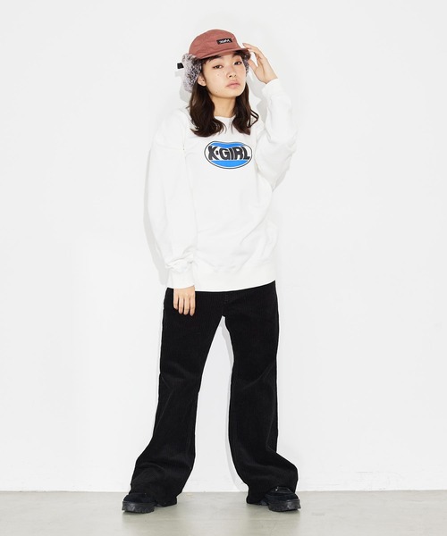 X-girl（エックスガール）の「DOG EAR JET CAP（キャップ・レディース・ブラック/ブラウン/グレー・ONE SIZE）」の16枚目の写真