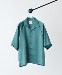 Lui's | サテンオープンカラーショートスリーブシャツ 22ss(シャツ/ブラウス)