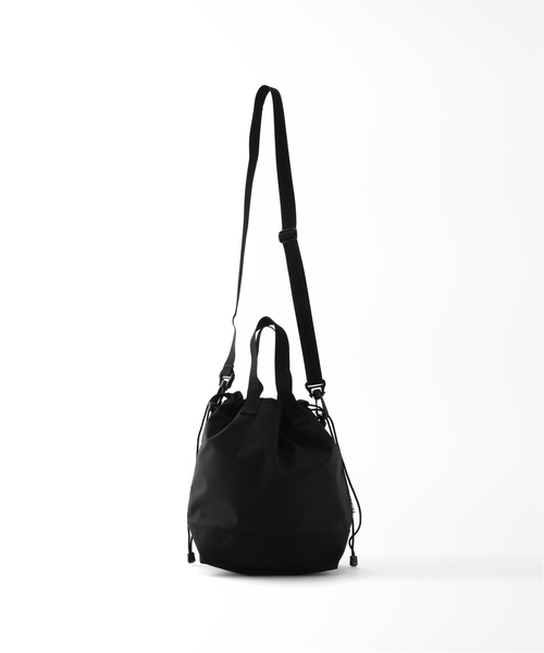 Drifter(ドリフター)の「《追加2》【Drifter/ドリフター】別注 DRAWSTRING BUCKET SMU:バッグ(ショルダーバッグ・レディース・ブラック系その他/ベージュ/ブラック・FREE)」の13枚目の写真