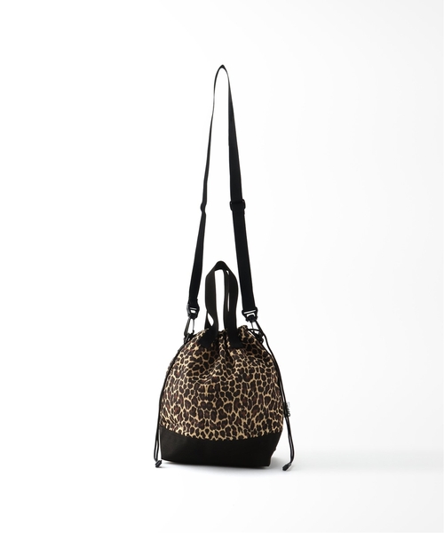Drifter(ドリフター)の「《追加2》【Drifter/ドリフター】別注 DRAWSTRING BUCKET SMU:バッグ(ショルダーバッグ・レディース・ブラック系その他/ベージュ/ブラック・FREE)」の15枚目の写真