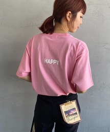 [SCREEN STARS/スクリーンスターズ] 別注 カットオフ ロゴプリントTシャツ