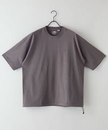 【OUTDOOR PRODUCTS/アウトドアプロダクツ】USAコットン　ドロップショルダー　ビッグシルエット　ドローコード　Tシャツ