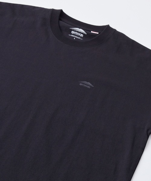 OUTDOOR PRODUCTS(アウトドアプロダクツ)の「【OUTDOOR PRODUCTS/アウトドアプロダクツ】USAコットン ドロップショルダー ビッグシルエット ドローコード Tシャツ(Tシャツ/カットソー・メンズ・ブラック/オリーブ/ホワイト・MEDIUM/X-LARGE/LARGE)」の6枚目の写真