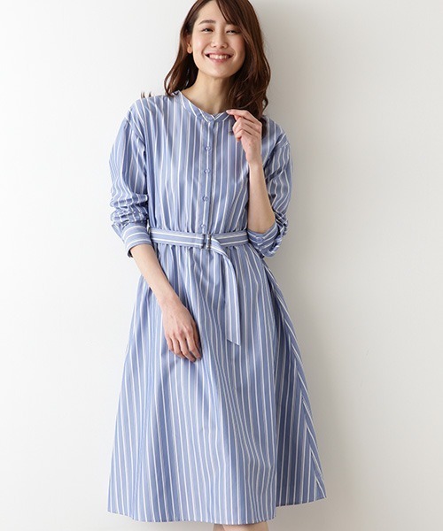 セール ブランド古着 長袖ワンピース ワンピース Natural Beauty Basic ナチュラルビューティーベーシック のファッション通販 Zozoused