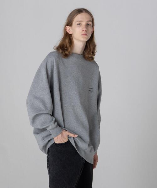 CITEN（シテン）の「＜CITEN＞ヒュージ スウェットシャツ（スウェット・メンズ・グレー/ケリー/コバルトブルー/ナチュラル/ダークグリーン/オレンジ/イエロー/ネイビー・M/L）」の19枚目の写真