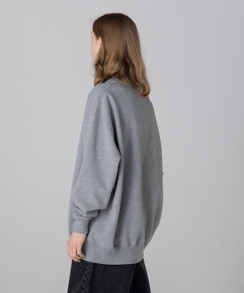 CITEN（シテン）の「＜CITEN＞ヒュージ スウェットシャツ（スウェット・メンズ・グレー/ケリー/コバルトブルー/ナチュラル/ダークグリーン/オレンジ/イエロー/ネイビー・M/L）」の20枚目の写真