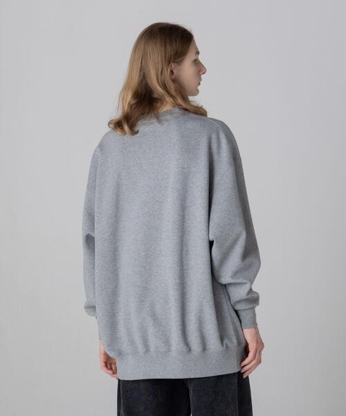 CITEN（シテン）の「＜CITEN＞ヒュージ スウェットシャツ（スウェット・メンズ・グレー/ケリー/コバルトブルー/ナチュラル/ダークグリーン/オレンジ/イエロー/ネイビー・M/L）」の21枚目の写真